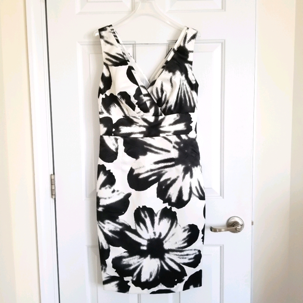 Calvin Klein Silk Taffeta Dress